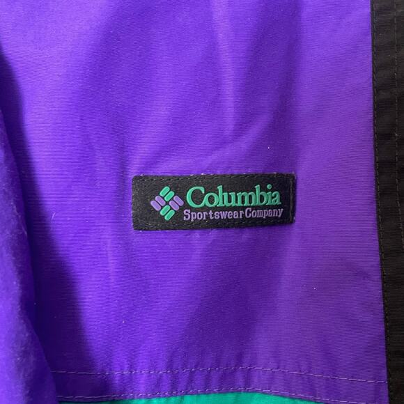 Columbia Sportswear Mens Vintage 1/2 Zip Pullover Parka Ski Jacket Size Large - Picture 10 of 16